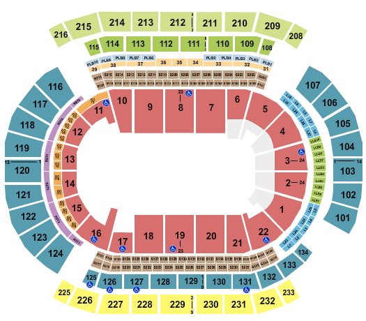 Prudential Center Monster Jam Seating Chart